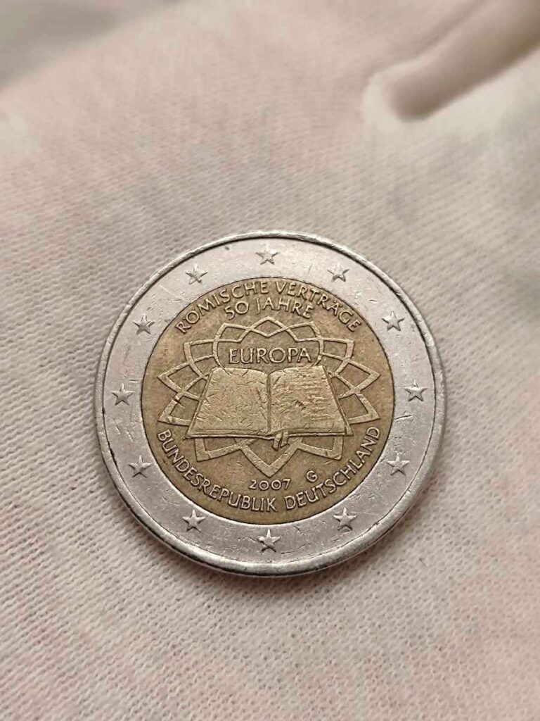 2 евро 2007 г. Германия – 50 години Римски договори, G